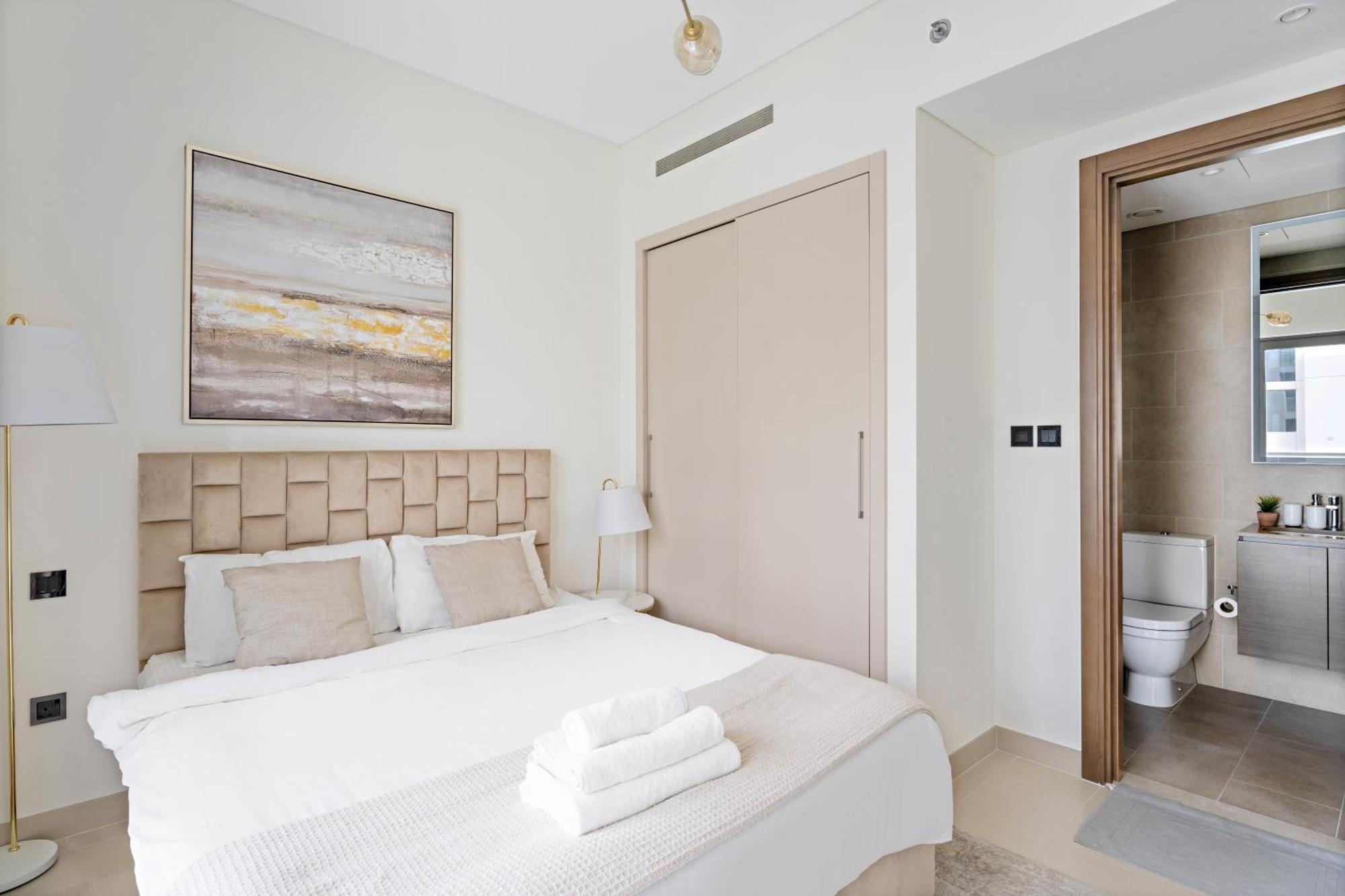 Beautiful 2 Bedroom Next To Business Bay - Sobha Creek Vista Dubaï Extérieur photo
